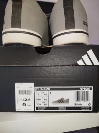 Zapatillas Adidas grises chico