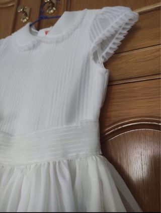 Vestido blanco comunión/fiesta niña