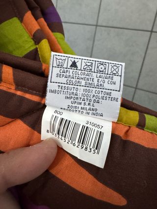 Trapunta cotone e poliestere matrimoniale