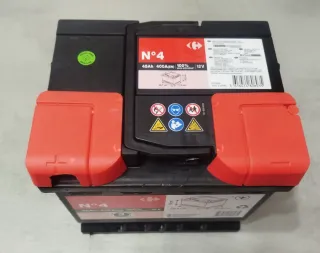 Batería Coche Carrefour N°4 45Ah 400A
