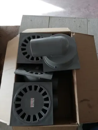 Lote Sumideros PVC Riuvert 20x20