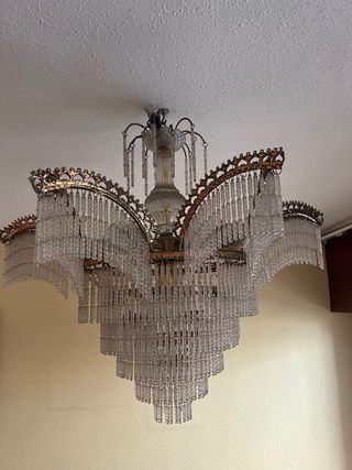 Lámpara Techo Antigua Francesa