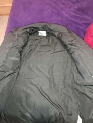 Parka Álvaro Moreno verde talla XS