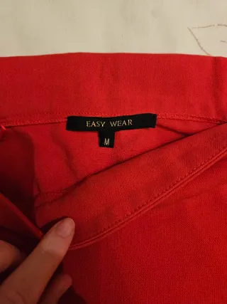 Blusa Easy Wear Roja Talla M