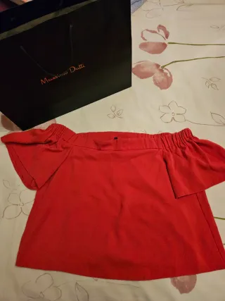 Blusa Easy Wear Roja Talla M