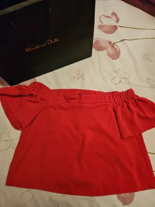 Blusa Easy Wear Roja Talla M