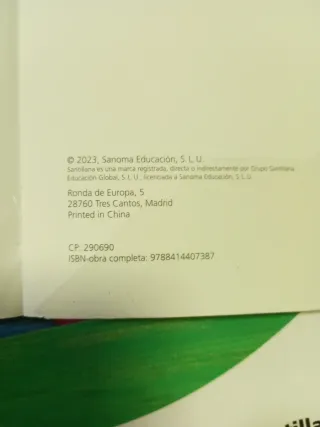 Libro lengua 4 primaria 2 trimestre. Santillana