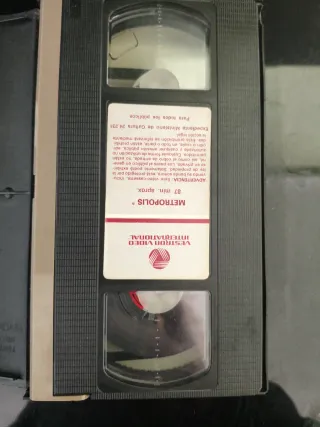 METROPOLIS VHS VESTRON VIDEO CAJA ORIGINAL