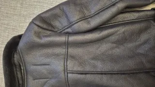 Chaqueta Zara Doble Faz Negra