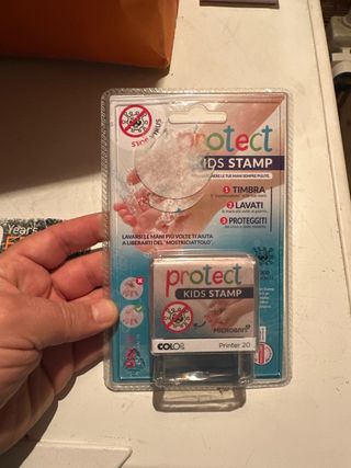 Timbro nuovo per bambini Protect Kids Stamp