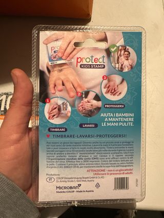 Timbro nuovo per bambini Protect Kids Stamp