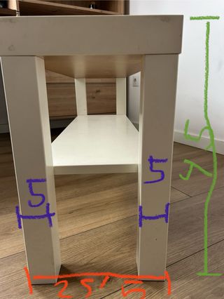 Mueble estantería, exposición o zapatero o para TV