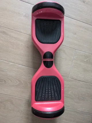 Hoverboard rosa con luces LED