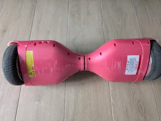 Hoverboard rosa con luces LED