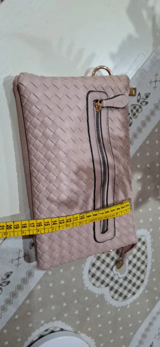 Borsa donna elegante rosa