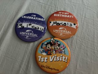 Chapas Universal Studios y Disney