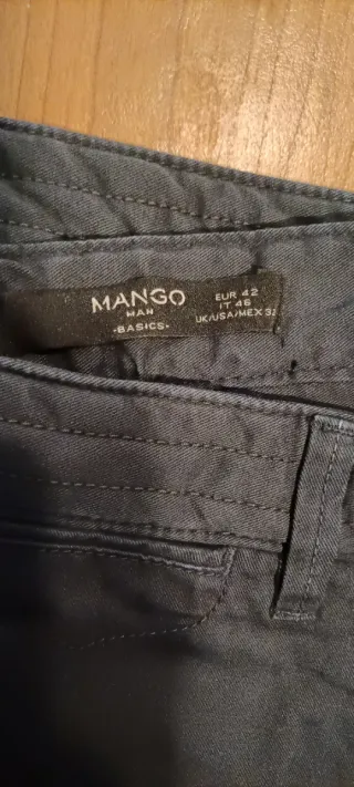 Pantalón chino azul marino