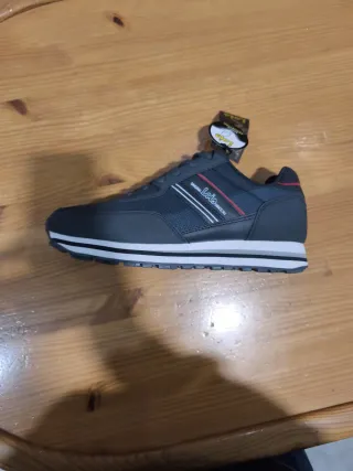 Zapatillas Lois Azul/Rojo