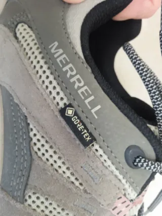 Zapatillas Merrell Trekking Mujer Gris/Rosa