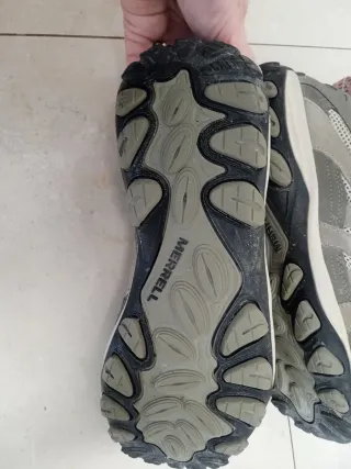 Zapatillas Merrell Trekking Mujer Gris/Rosa