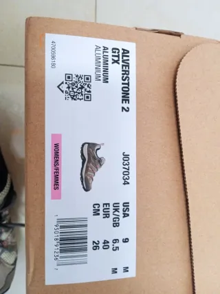 Zapatillas Merrell Trekking Mujer Gris/Rosa