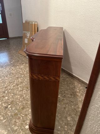Mueble auxiliar entrada madera