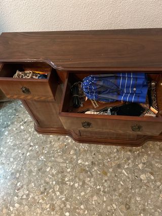 Mueble auxiliar entrada madera