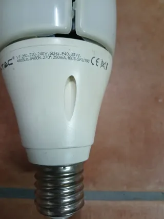 Bombilla LED E40 60w