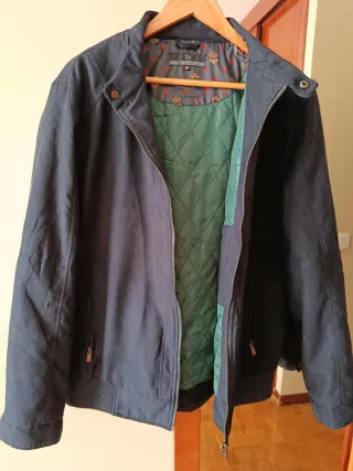 Cazadora azul hombre XL
