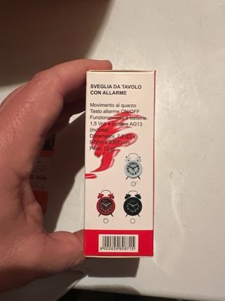 Sveglia da tavolo Majestic CL 255