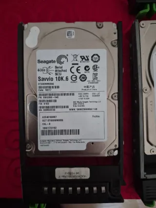 Discos SAS 600GB 2.5 Fujitsu