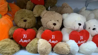 Orsetto San Valentino 30cm