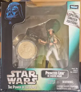 Star Wars Figura Leia Kenner Edición Limitada