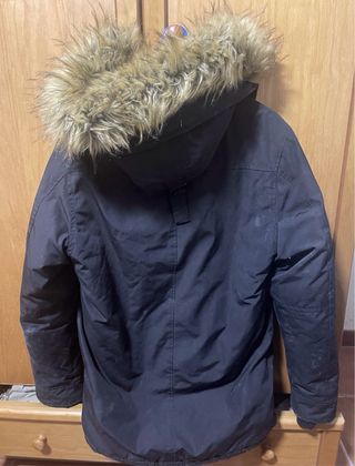 Casaco Zara quente com capuz