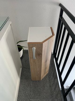 Mueble de cocina con puertas de cristal