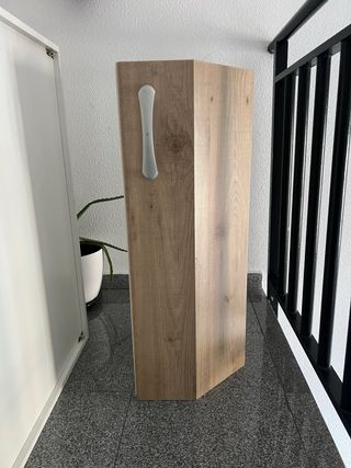 Mueble de cocina con puertas de cristal