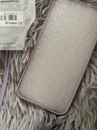 Funda iPhone 12 SHEIN Lila