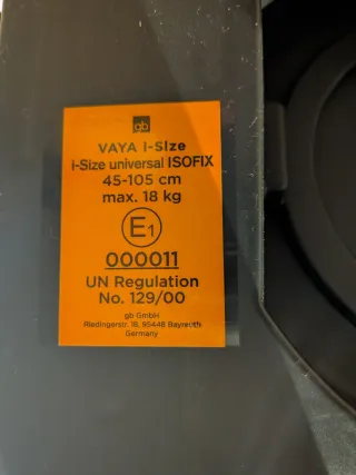 Silla coche GB VAYA i-Size