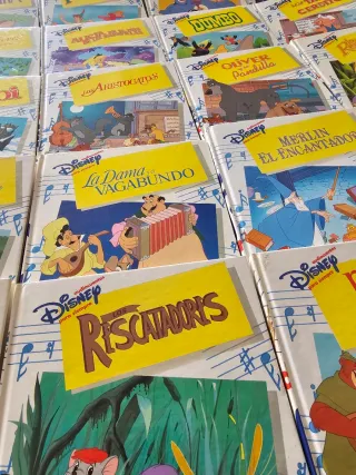 Colección libros Disney año 90 (24 libros)