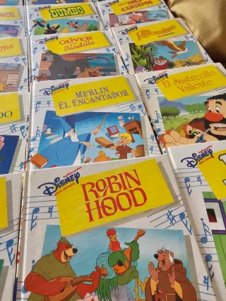 Colección libros Disney año 90 (24 libros)