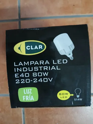 Bombilla LED Industrial CLAR E40 80W