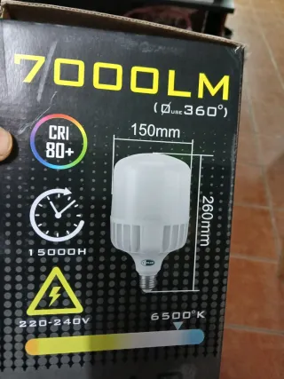 Bombilla LED Industrial CLAR E40 80W