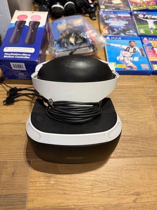 Lote PS4:Consola,Mandos,Juegos,gafas realidad virt