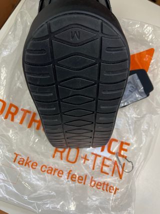 Bota ortopédica ajustable negra NUEVA