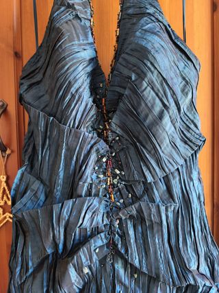 Vestido fiesta largo ZM Woman Talla L