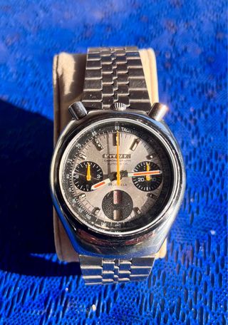 Citizen Bullhead Panda 1973 Cronografo Automatico