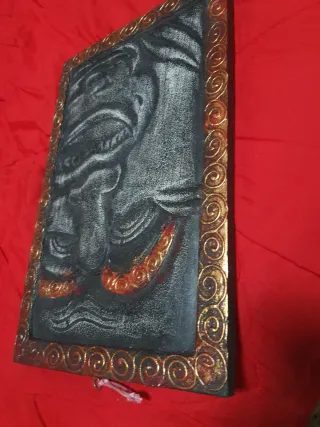 Quadro decorativo viso espressivo