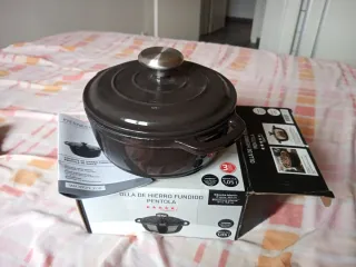 Olla Ernesto Hierro Fundido Pentola 1.05L