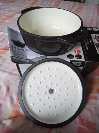 Olla Ernesto Hierro Fundido Pentola 1.05L