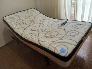 Cama articulada eléctrica